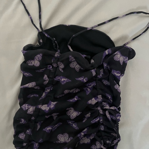 Urban Outfitters Mesh Butterfly Top - Picture 4 of 5